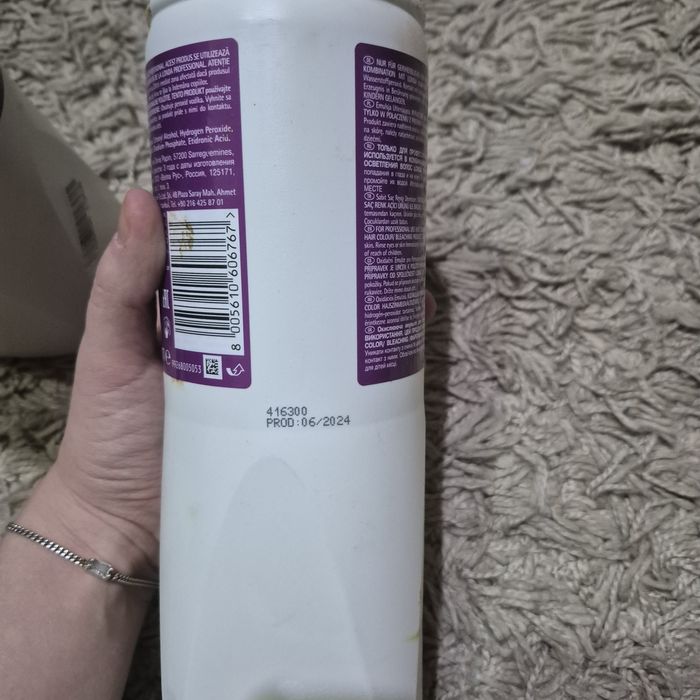 Оксид для волос, краска для волос