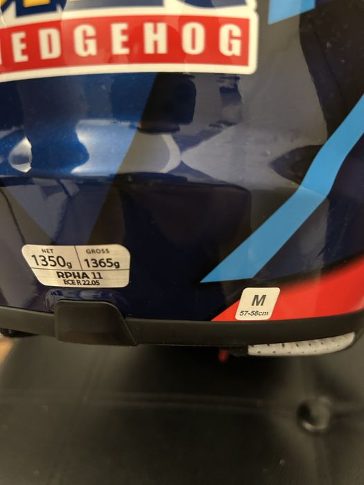 Casca moto HJC RPHA 11 Sonic edition + intercom