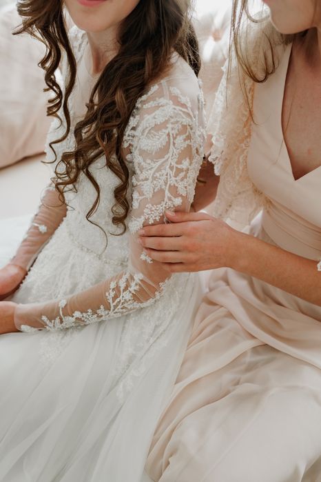 Rochie de mireasa cu trena. Model superb actual!