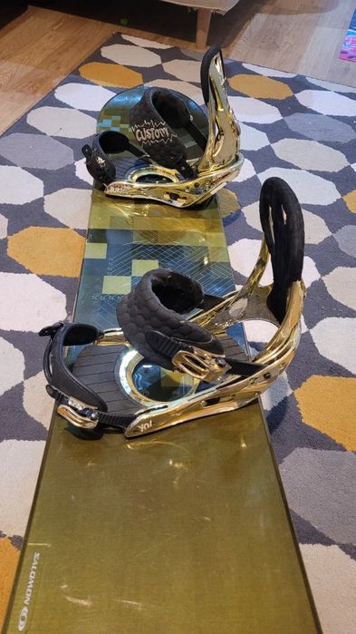 Placa snowboard SALOMON 164 cu legături BURTON