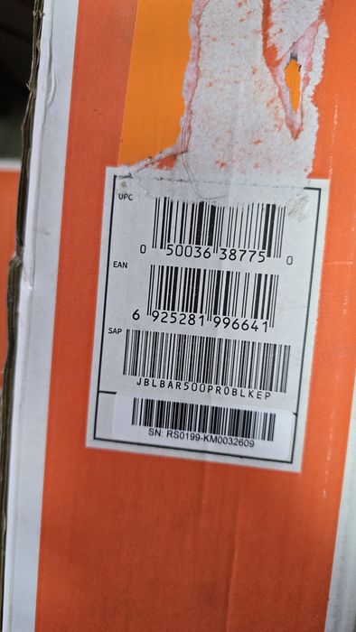 NOU SIGILAT  Soundbar JBL Bar 500, 5.1, 590W, Dolby Atmos, Subwoofer W