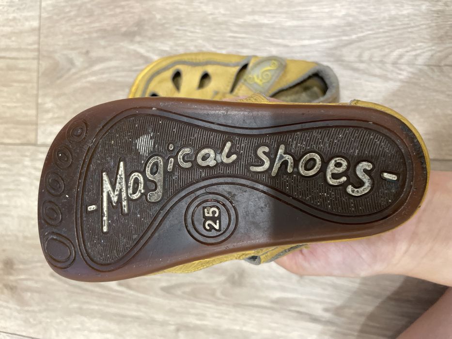 Детские босногие сандали