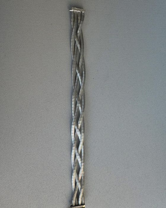 Bratara din argint rodiat