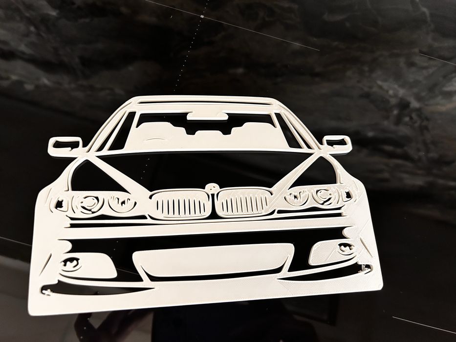 BMW бмв е46 3д 3d пано, e46 декорация подарък