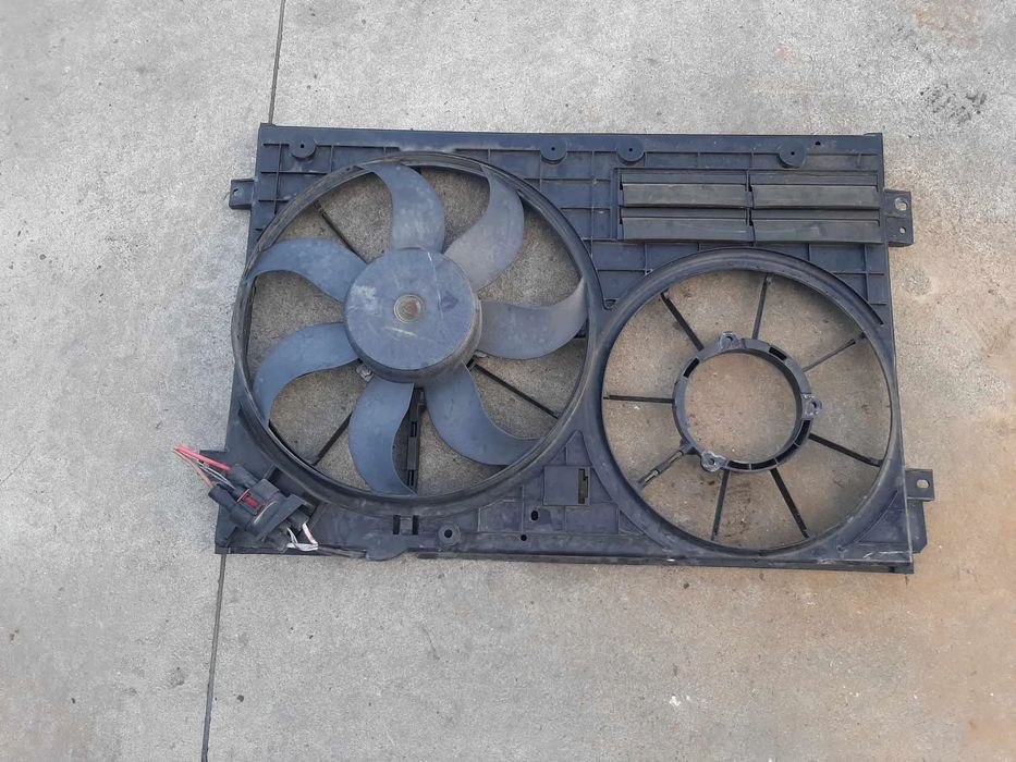 electroventilator  vw golf 6 jetta skoda superb 2.0 tdi cfh 1k0121205ad
