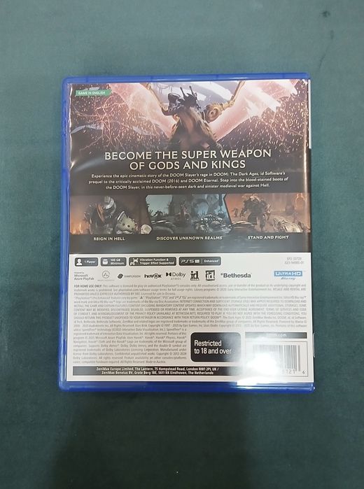 Doom the dark ages PS5