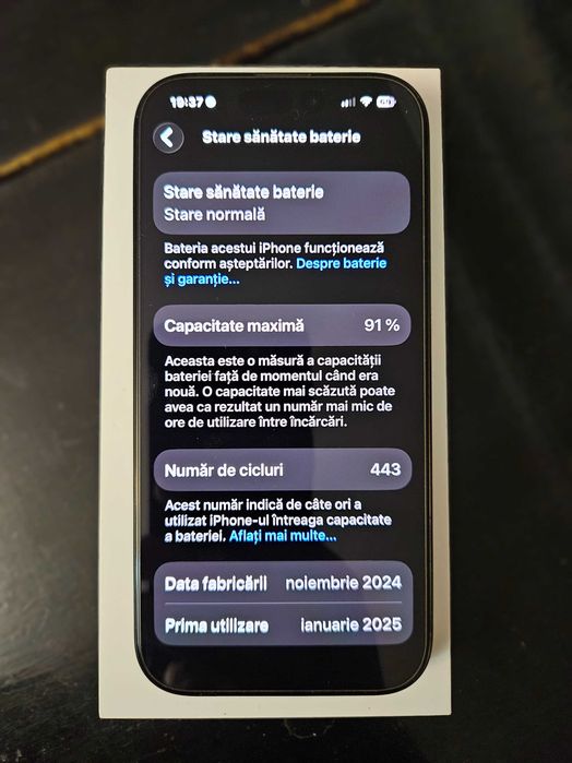 iPhone 16 Pro 256 GB Black