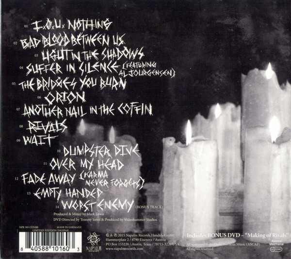 CD+DVD Coal Chamber - Rivals 2015 Limited Edition, Digipak