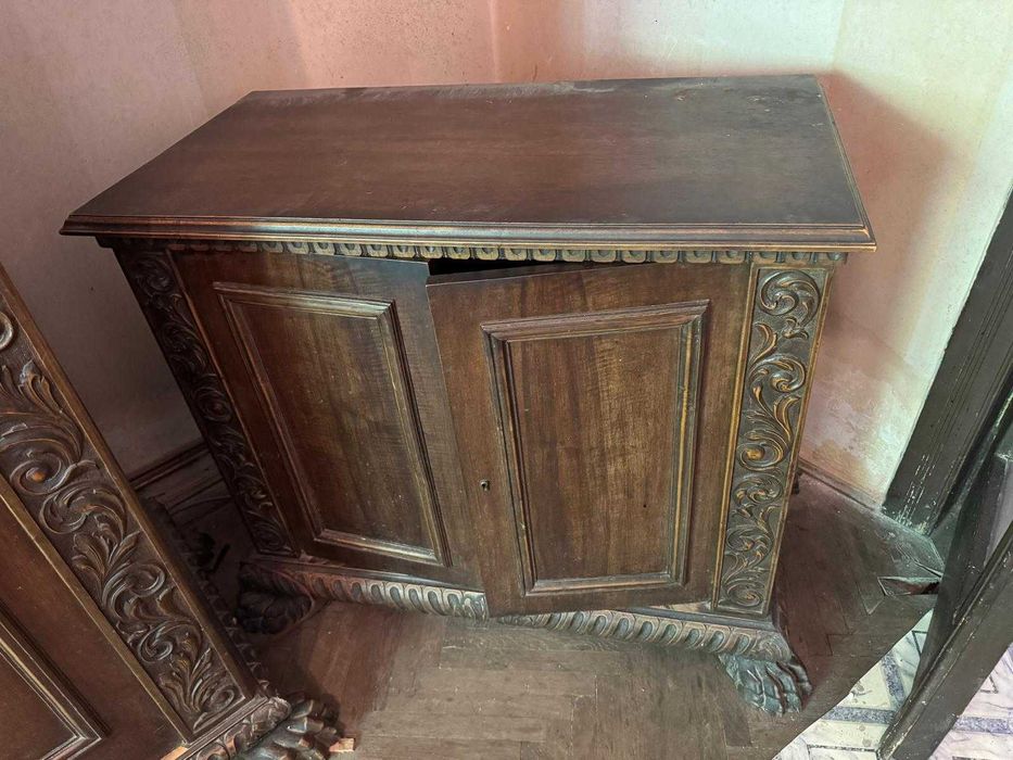 Set mobilă de epocă, stil neo-renascentist/baroc, interbelic – pentru restaurare