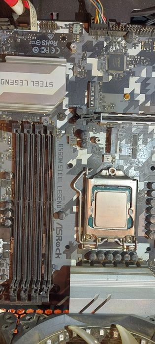 Kit placa de baza Asrock B560M + i9 11900 gen 11 + carcasa + sursa+hdd