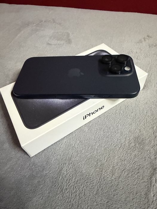 Iphone 15 Pro Blue Titanium 126 GB. 10/10