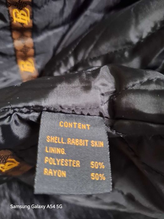 Haină de blana naturală de iepure