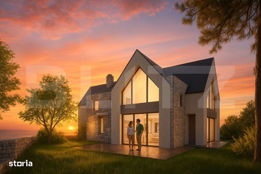 Vila 1 din Proiectul SUNRISE RESIDENCE langa padurea Faget