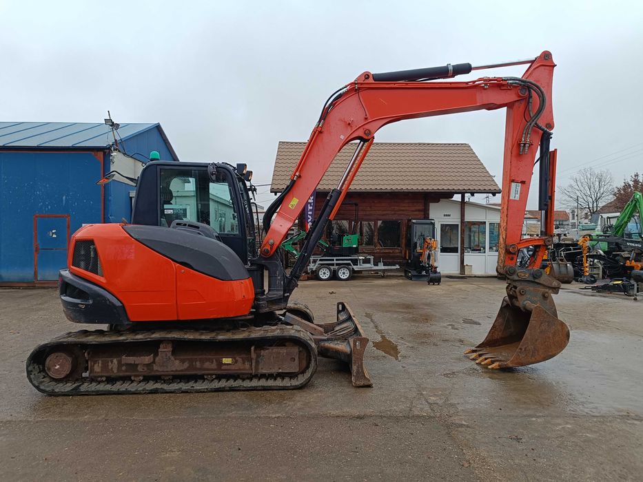 Miniexcavator Kubota KX080-4A, 2018, 8 tone