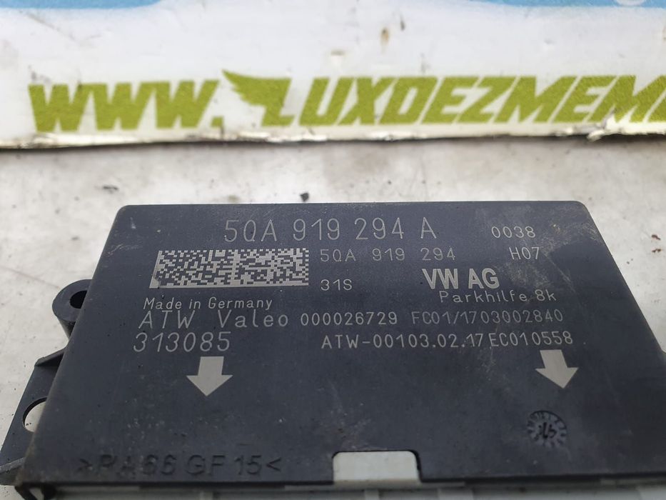 Modul senzori parcare 5qa919294a Volkswagen VW Golf 7 [2012 - 2017]