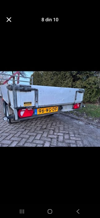 Remorcă basculabilă  electric