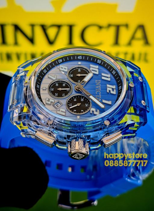 INVICTA Prism Blue 44 mm, Инвикта нов ръчен часовник