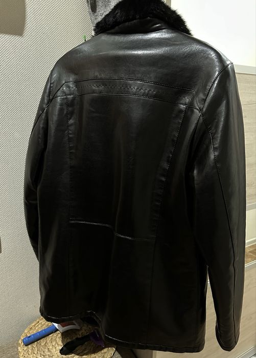 Турецкая , мужская дубленка!!