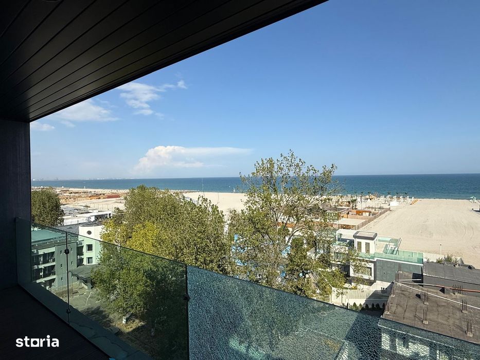 Apartament 2 camere cu vedere frontala la mare Mamaia-Blue Bike