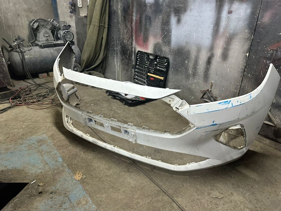 Бампер и фара на jac j7