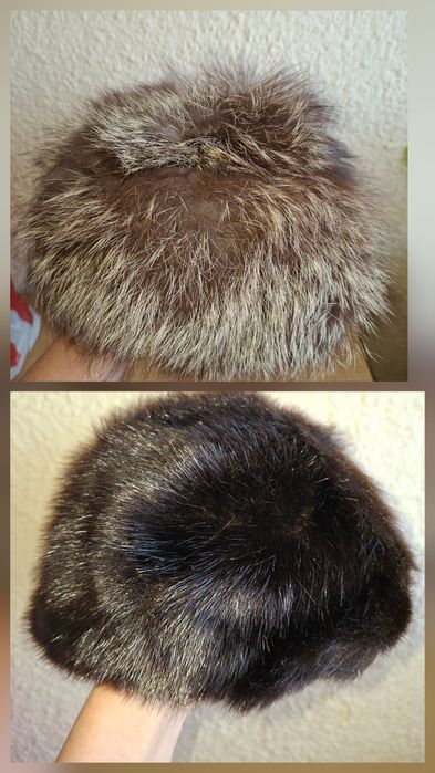 Шапки естествен косъм