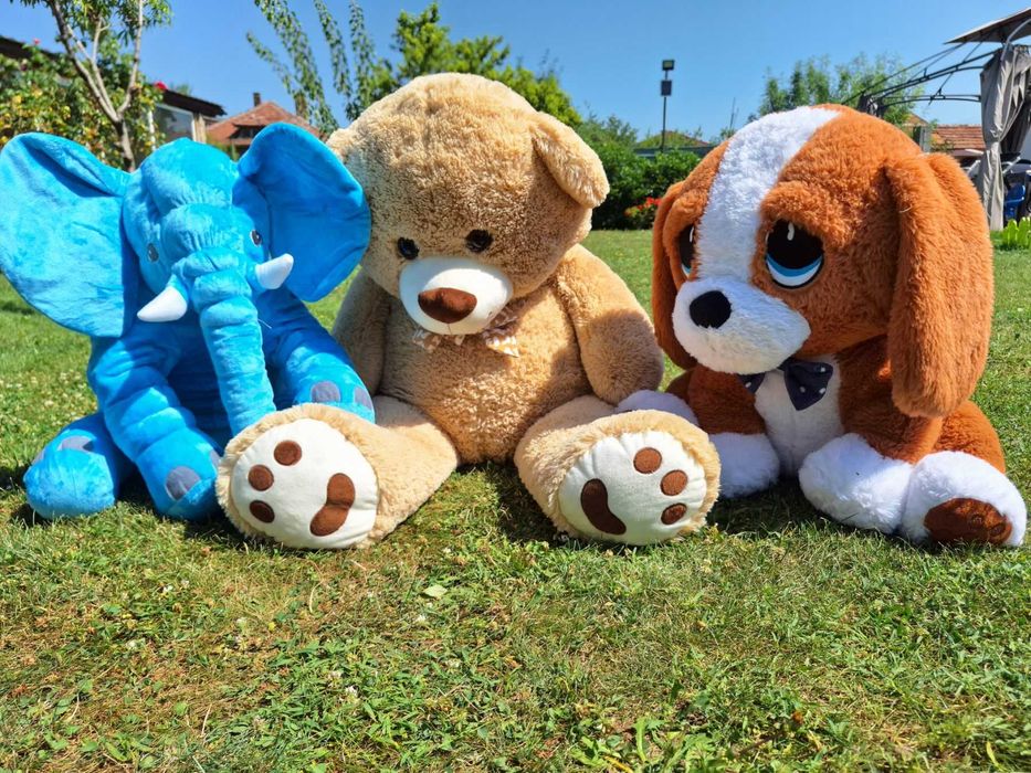 Големи Плюшени играчки, Плюшено мече, Плюшен Слон, Плюшено Мече