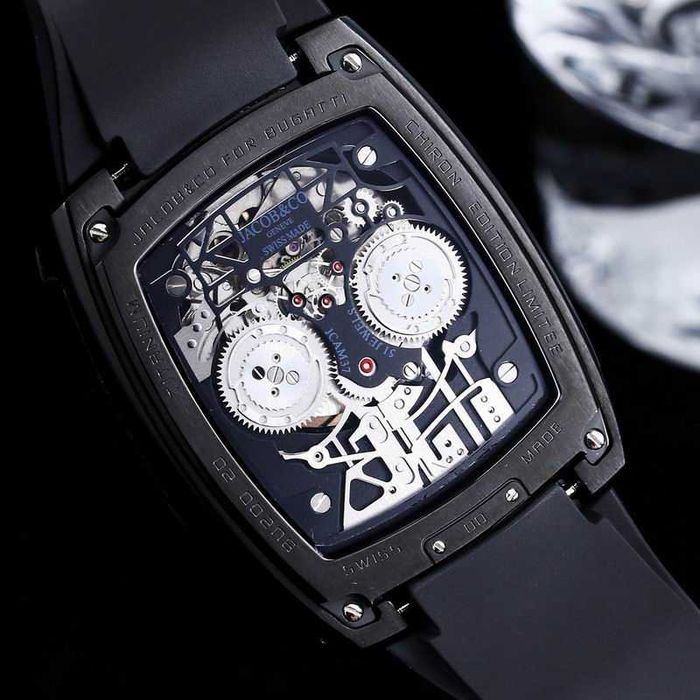 Aвтоматичен мъжки часовник Jacob & Co. Bugatti Chiron W-16