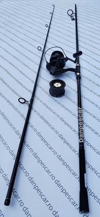 SET Lanseta PROFL FLX9 Carp 3,90M 3,75Lbs + Mulineta GH10000 Long Cast