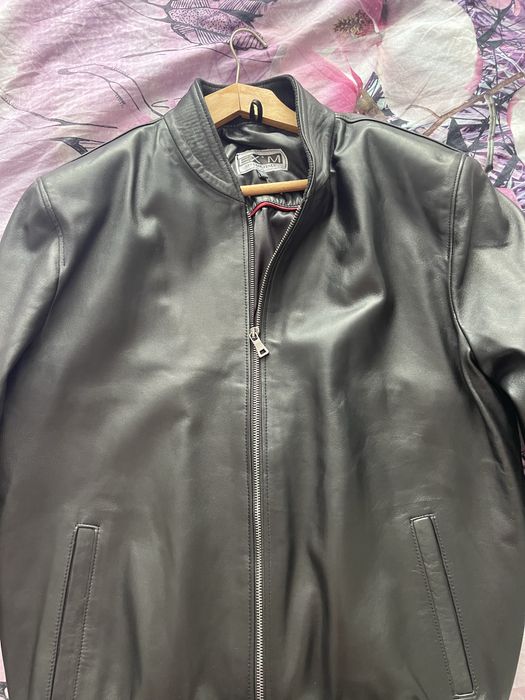 Мъжко яке естествена кожа