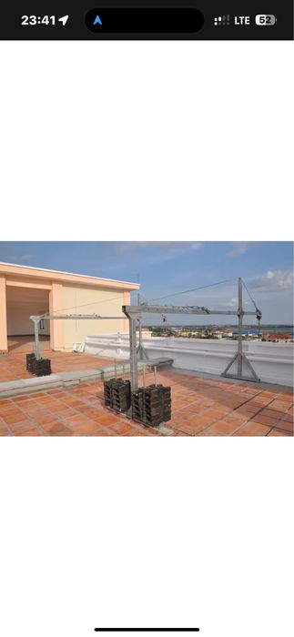 Фасадные подьемники zlp 630, фасадные люльки zlp 630 Metiz Stroy,zlp63