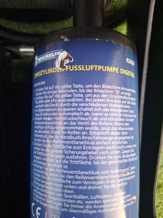 Крачна помпа мишелин с два цилиндъра