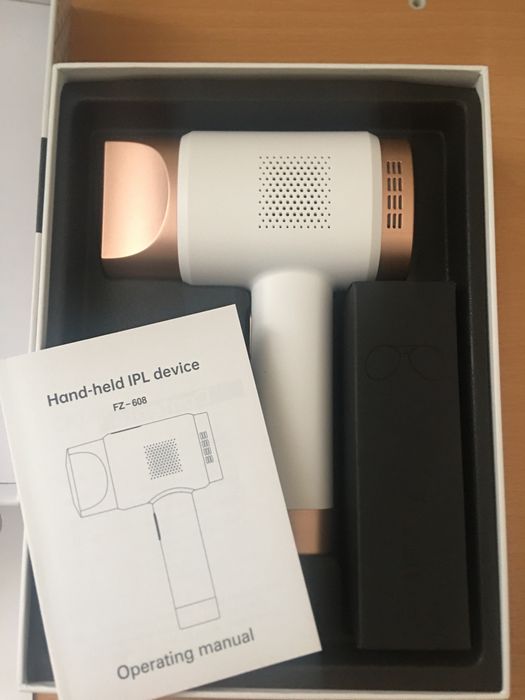 IPL epilator laser
