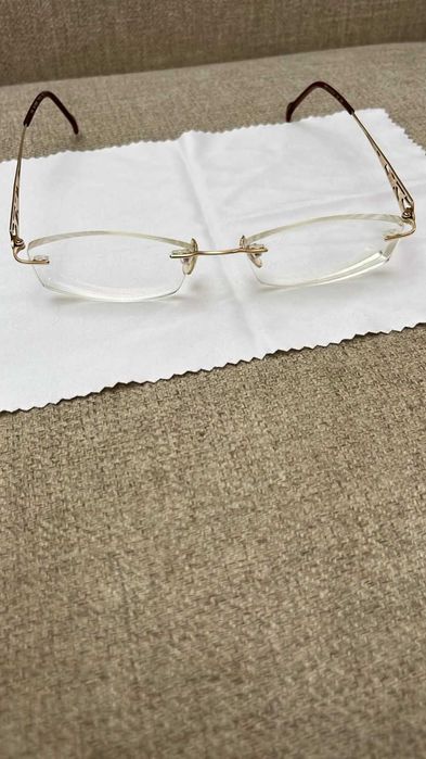 Oчки Оправа Stepper Titanium, безободковая (rimless)  оригинал