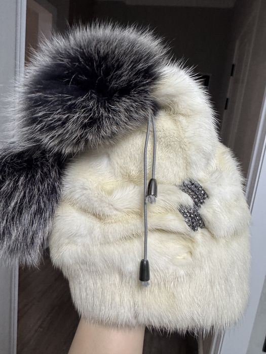 Шапка норковая женская