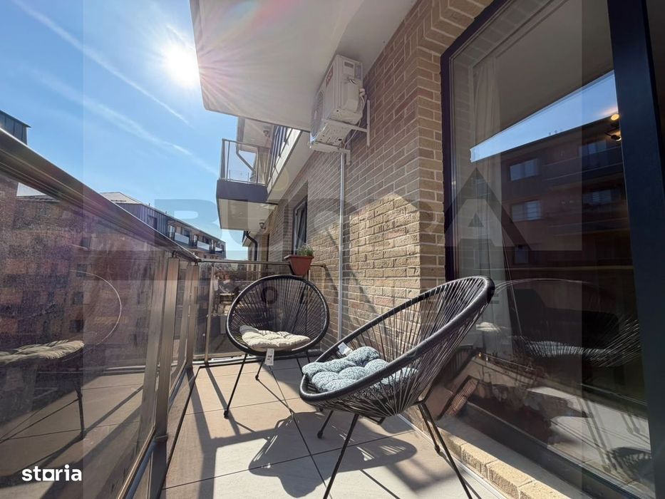 Apartament de 2 camere, modern, 45mp, parcare, complex Beta Residence