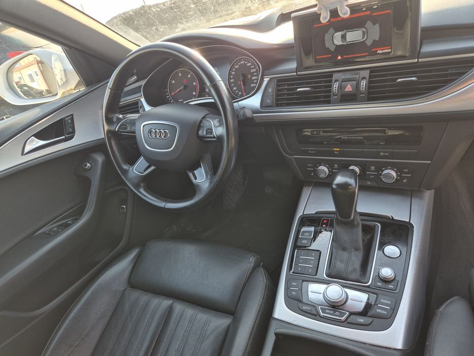 Oglinda stanga exterioara a6 C7 4G facelift an 2017 culoare alb compatibila pt modele compatibila pt modele 2011-2018