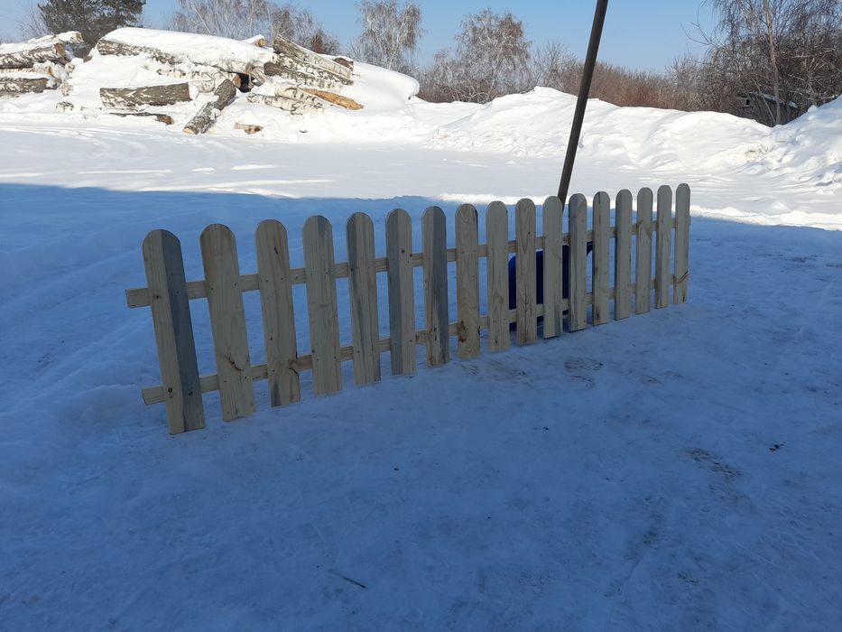 Штакетник, заборы