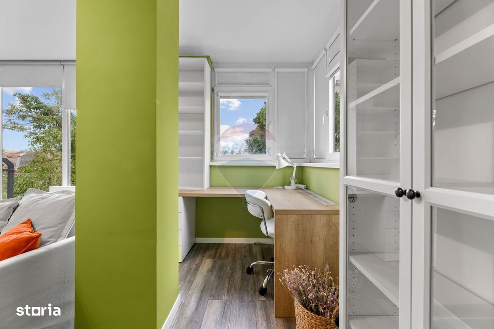 Apartament cu 3 camere + terasa de închiriat la Bourgeois Residence