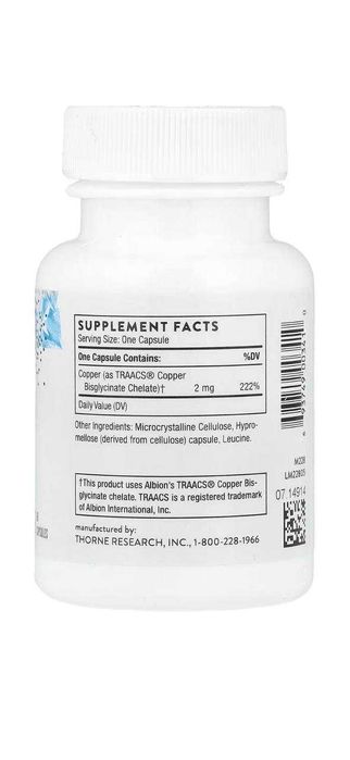 Vitamin Thorne Copper Bisglycinate