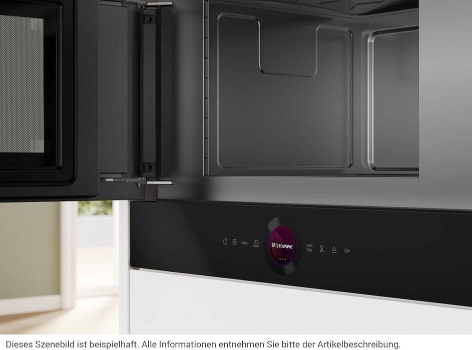 Микровълнова фурна за вграждане Bosch Serie 8 (BFL7221B1) 900W