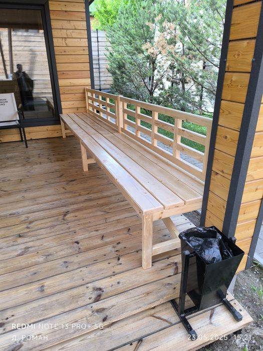 Лавочки из дерева липа, осина