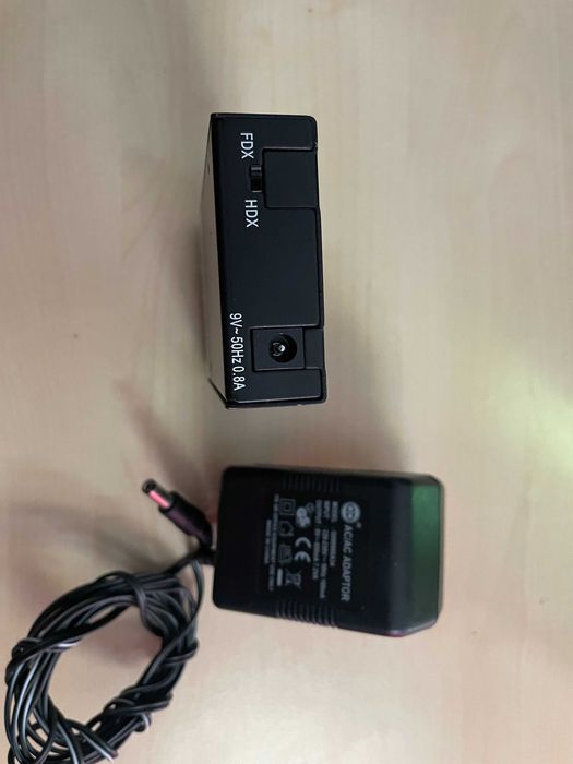 Media convertor fibra optica