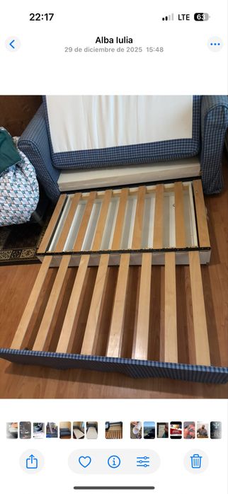 Canapea care se face pat