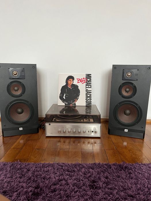 Vând pick up legendar dual hs151 + boxe jbl tlx30