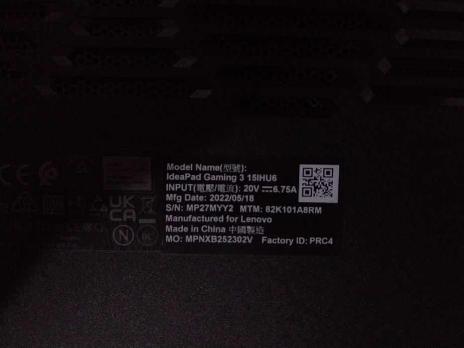 Lenovo Ideapad 3 Gaming
