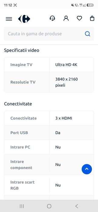 Qled TCL 140 cm ca nou