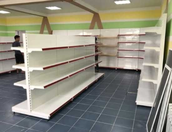 Полки торговое оборудование ветрины мебель стелажи для магазина
