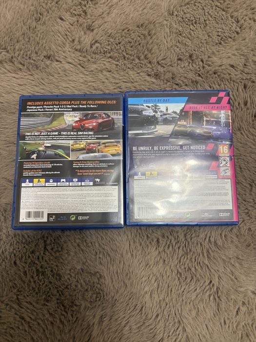 Игри за ps4 Aseto corsa и  NFS heat