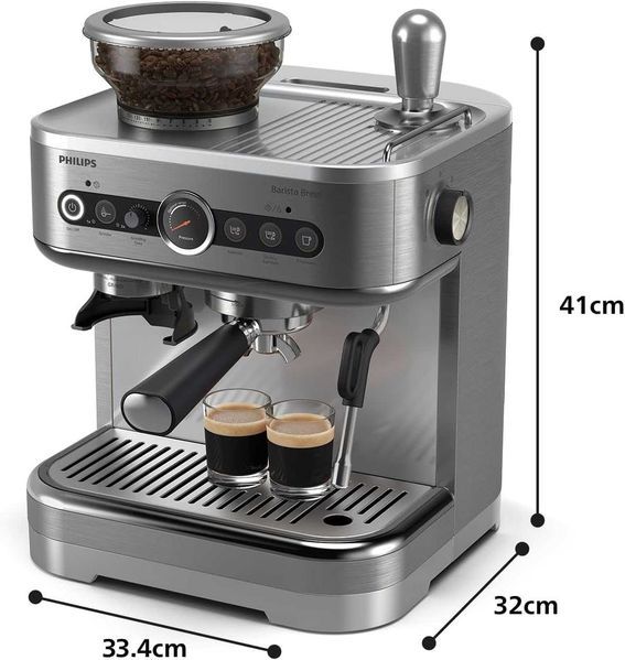 Нова Еспресо Кафемашина Кафеавтомат Philips Barista Brew PSA3218/01, 2 години Гаранция