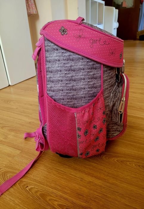 Ученическа раница HAMA, Lovely cat с ергономичен гръб